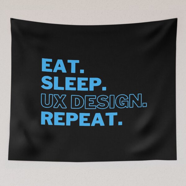 Item preview, Eat Sleep Ux Design Repeat: Excelente diseñador de UX/UI designed and sold by knapst.
