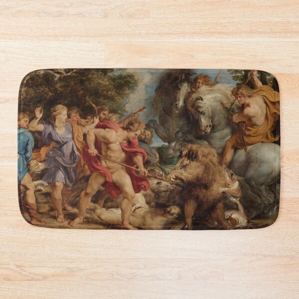 Item preview, The man and the Boar hunt designed and sold by lovesuperkarma.