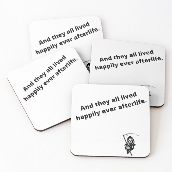 Item preview, And they lived happily ever afterlife designed and sold by LisanzioStore.