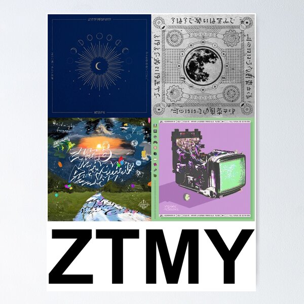 ZUTOMAYO 5th HP TOP llic Poster 1 と2 ZUTOMAYO 5th HP TOP Metallic Poster 1 - ZUTOMAYO MART