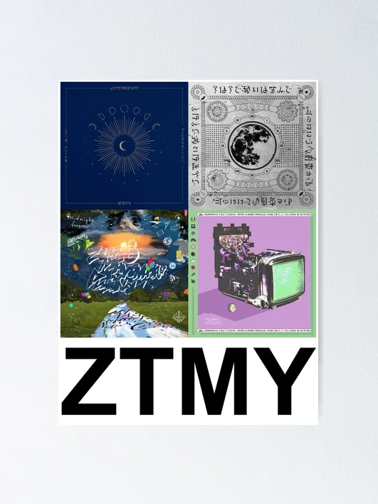 [2種セット]ZUTOMAYO llic Poster Zutomayo Metallic Poster Set of 2 Harajuku 5th : Amazon.ca: Home