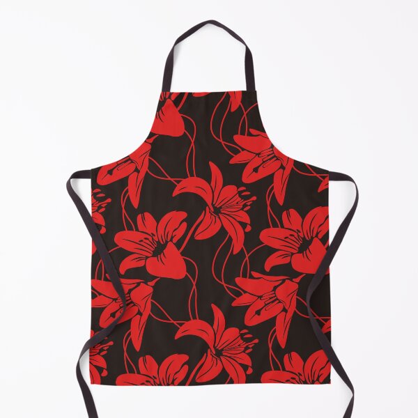 Item preview, Red flowers pattern designed and sold by RaionKeiji.