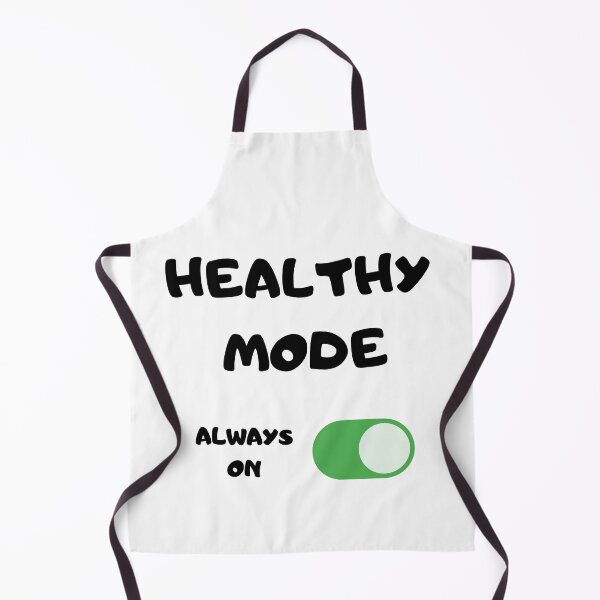 Item preview, Healthy Mode-On-Black Text designed and sold by Trendi61.
