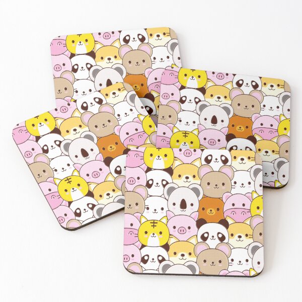 Item preview, Funny Animals pattern designed and sold by GRAPHISTE99.
