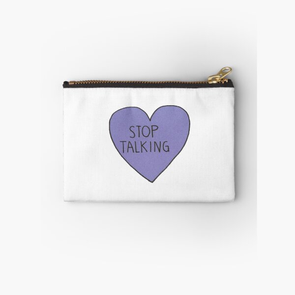 Item preview, Stop Talking Heart Tumblr Style designed and sold by stickertopic.