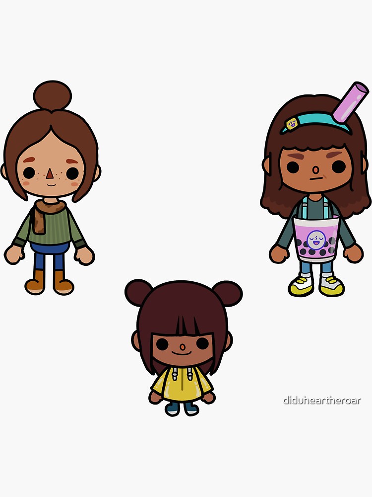 toca boca character pack | Sticker