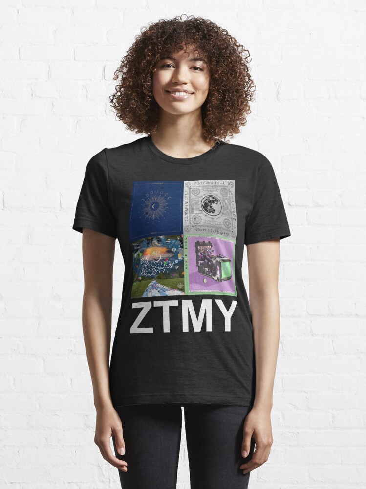 Zutomayo Albums (white text ver.) | Essential T-Shirt