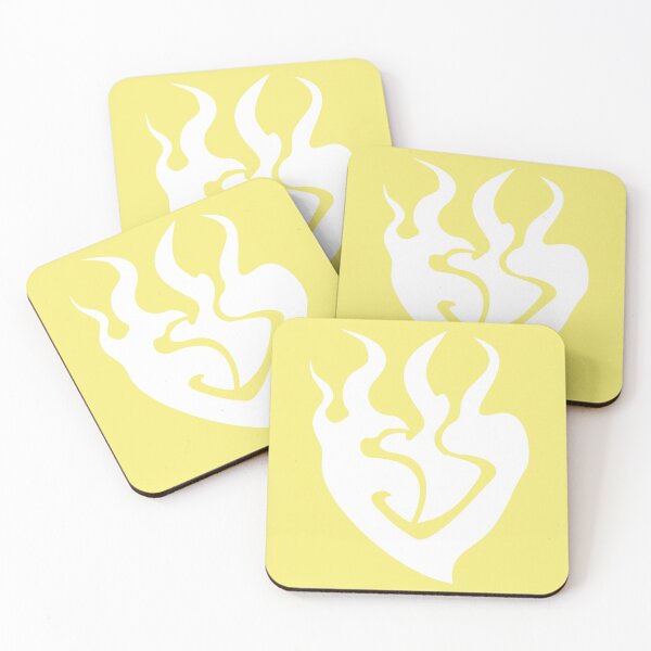 Item preview, Yang Xiao Long emblem (white) designed and sold by Notmypoison.