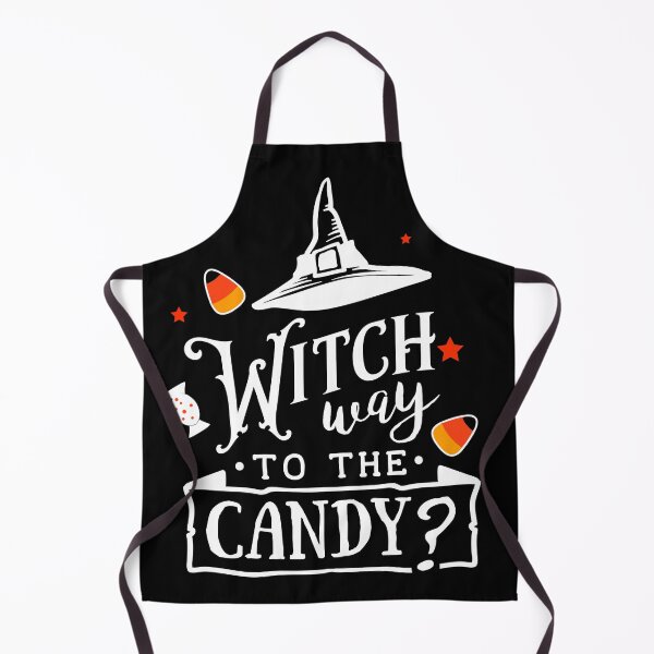 Item preview, Witch Way To The Candy Funny Halloween designed and sold by Tatt-Hooligans.