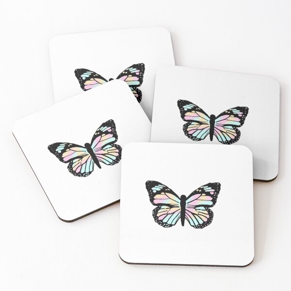 Item preview, Peach, blue, and pink butterfly designed and sold by megan1007.