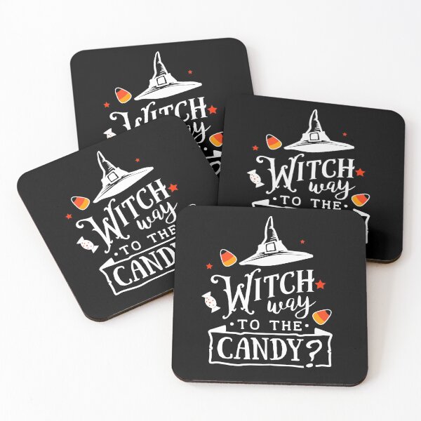 Item preview, Witch Way To The Candy Funny Halloween  designed and sold by Tatt-Hooligans.