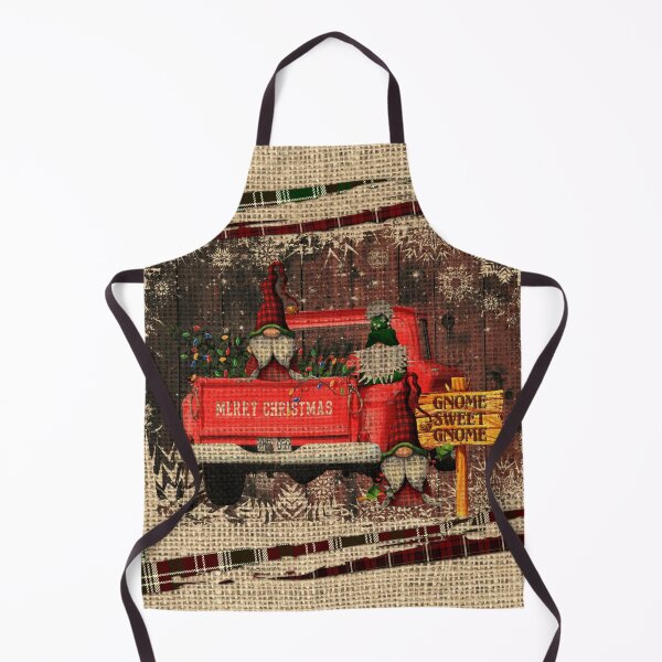 Item preview, Christmas Gnome Sweet Gnome Red Truck Plaid Rustic Country Holiday Farmhouse designed and sold by ChicoryJunction.