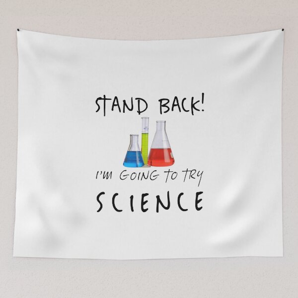 Item preview, Stand back! I'm Going To Try Science Funny Chemistry  designed and sold by Mimo15.