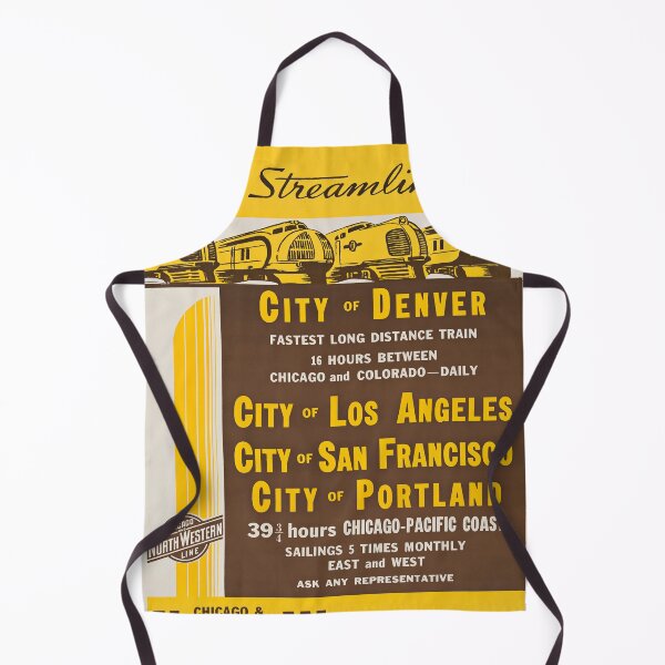 Item preview, Streamliners retro poster designed and sold by CorasPosters.