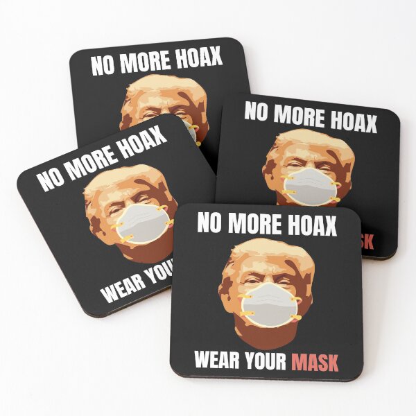Item preview, No More Hoax, Wear Your Mask - Trump Mask Awareness designed and sold by Passion Isles.
