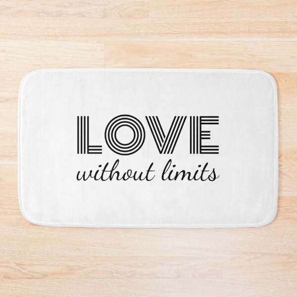 Item preview, Love without limits; Inspiration quote designed and sold by cyhdesign.