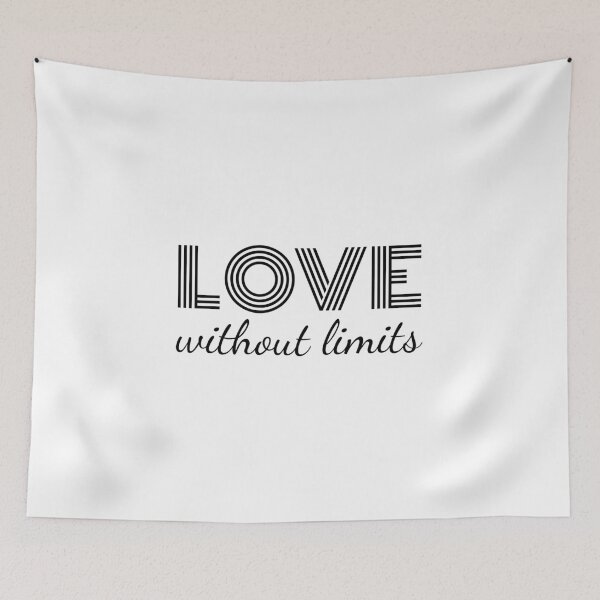 Item preview, Love without limits; Inspiration quote designed and sold by cyhdesign.