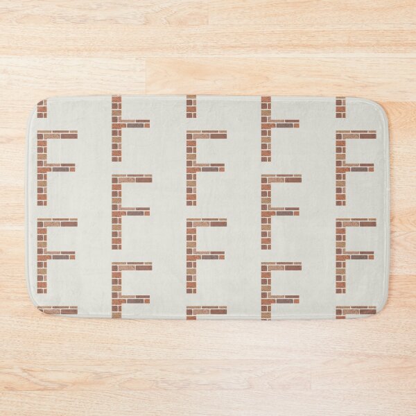 Item preview, Brick wall F letter designed and sold by EngineerGoC.