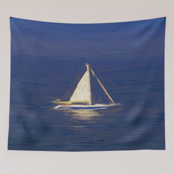 Item preview, Yacht In A Storm Art designed and sold by bejacs.