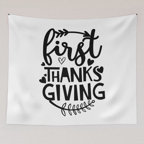 Item preview, First Thanks Giving: Happy Thanksgiving - Day Of Giving Thanks Gift Idea designed and sold by cutitoutsir.