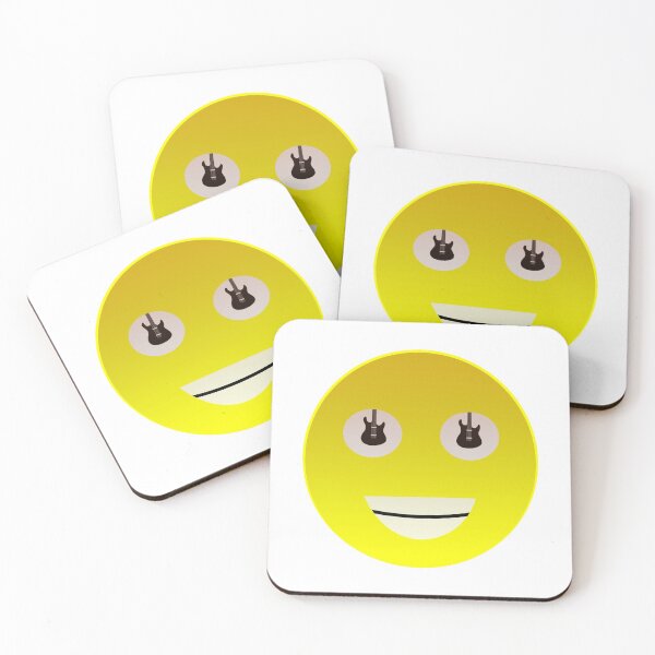 Item preview, Guitar Emoji Eyes  designed and sold by mabhanzi.