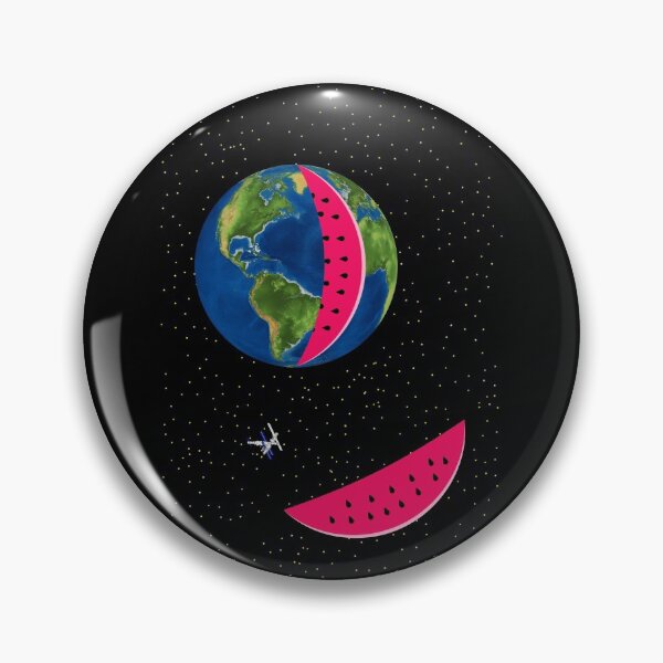 Item preview, Melon Earth The Earth Is A Melon Not A Slice designed and sold by Paulina Vanlife.