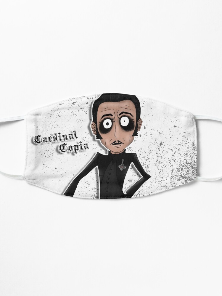 Alternate view of Cardinal Copia - Tim Burton style Mask