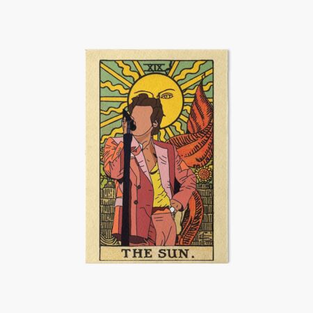 Harry as The Sun Art Board Print