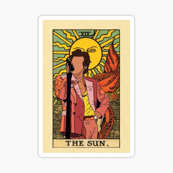Harry como el sol Pegatina