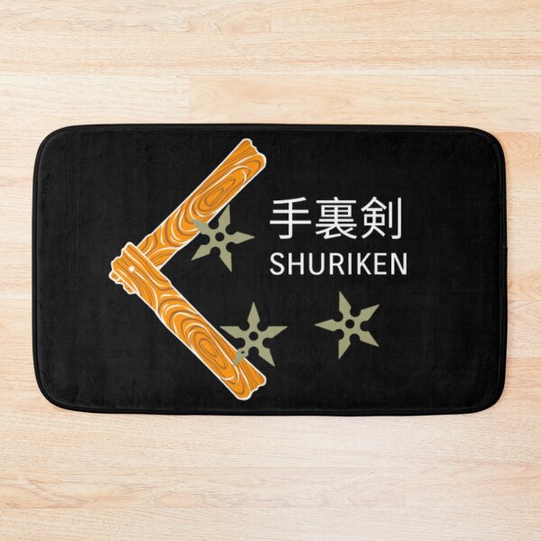 Item preview, Shuriken ninja japanese calligraphy kanki designed and sold by My-Queens-Store.