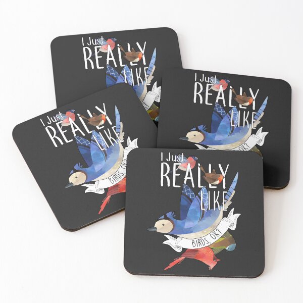 Item preview, I Just Really Like Birds, OK? designed and sold by Clara Hollins.