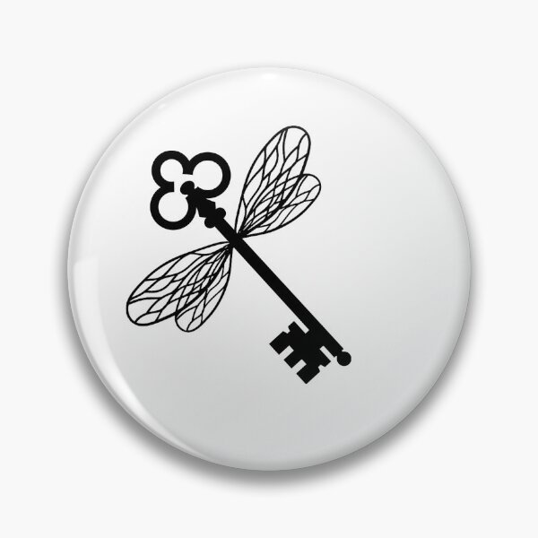 Item preview, Flying Skeleton Key Symbol designed and sold by Darcy777.