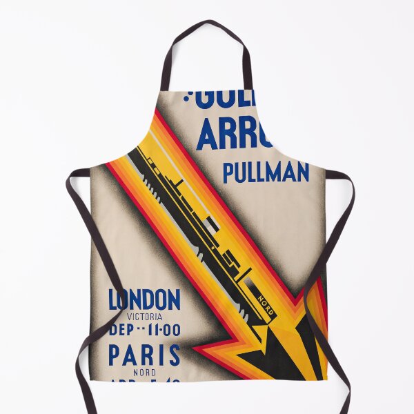 Item preview, Golden Arrow retro poster designed and sold by CorasPosters.