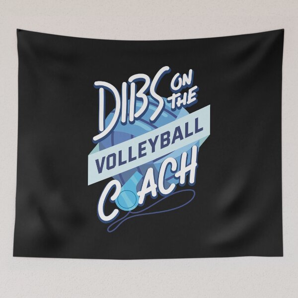 Item preview, Funny Dibs On The Volleyball Coah Gift designed and sold by ShirtStar0815.
