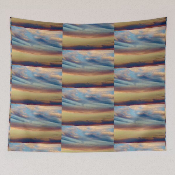 Item preview, Blue and yellow sunset designed and sold by Shulie1.