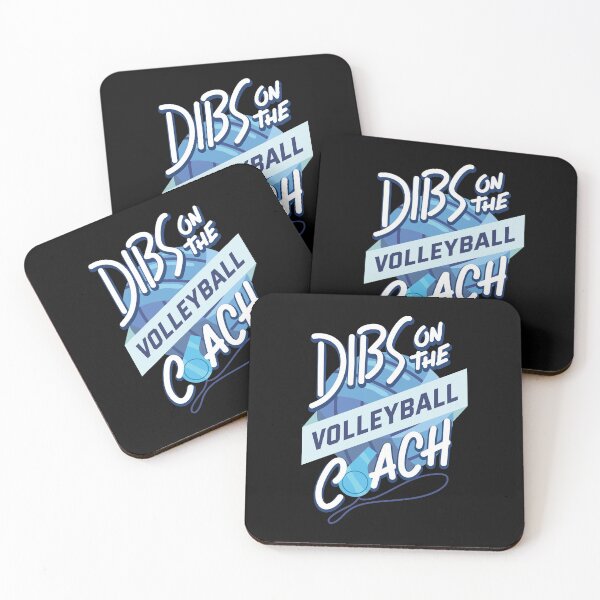 Item preview, Funny Dibs On The Volleyball Coah Gift designed and sold by ShirtStar0815.