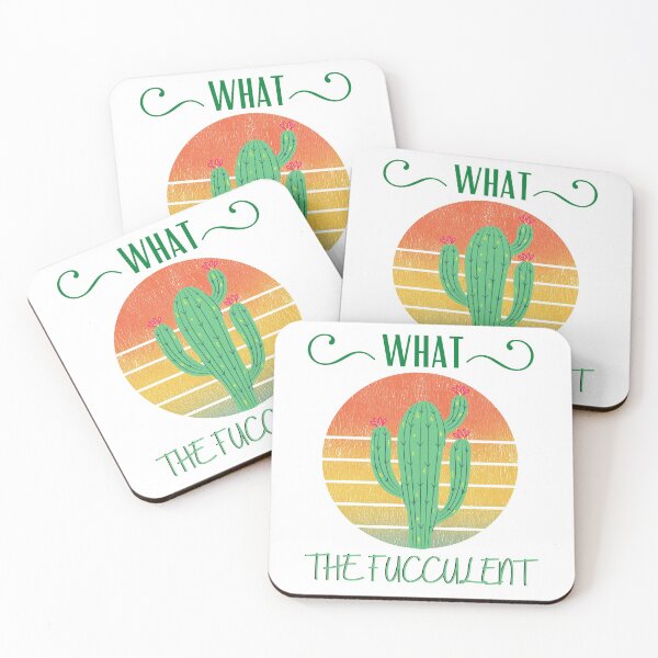 Item preview, What the fucculent cactus funny designed and sold by OneTimeEngineer.