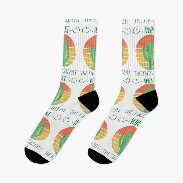 Item preview, What the fucculent cactus funny designed and sold by OneTimeEngineer.