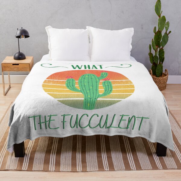 Item preview, What the fucculent cactus funny designed and sold by OneTimeEngineer.