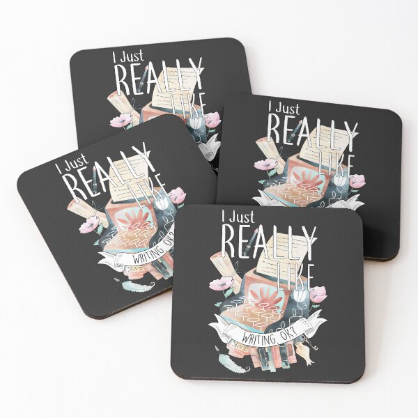 Item preview, I Just Really Like Writing, OK? designed and sold by Clara Hollins.