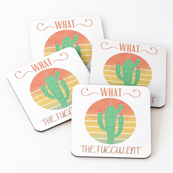 Item preview, What the fucculent cactus funny designed and sold by OneTimeEngineer.