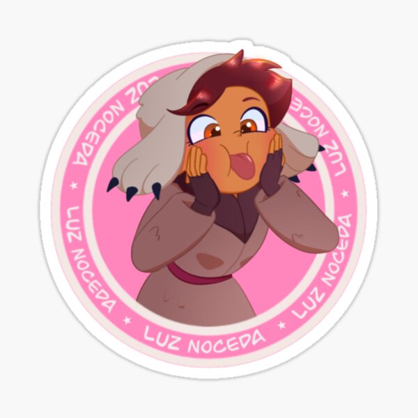 Item preview, Luz Noceda Sticker designed and sold by Osanoblu.