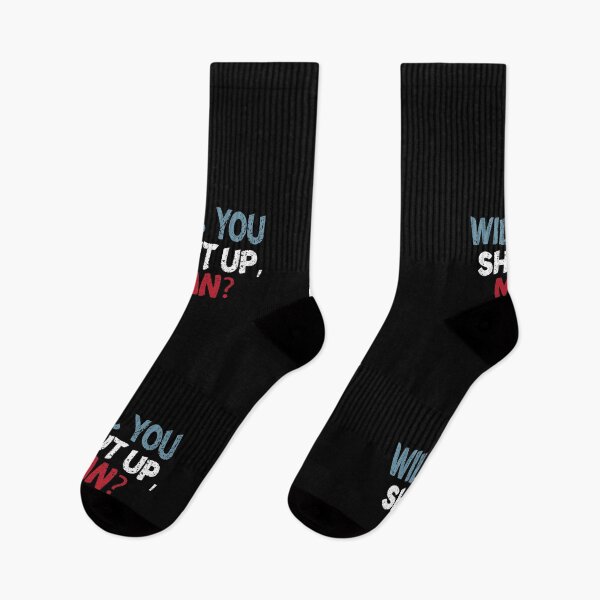 Item preview, Will You Shut Up Man? Biden Debate Quote designed and sold by camelia khaled.