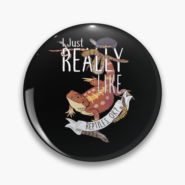 Item preview, I Just Really Like Reptiles, OK? designed and sold by Clara Hollins.