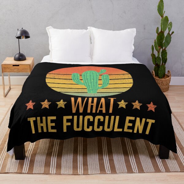 Item preview, What the fucculent cactus funny designed and sold by OneTimeEngineer.