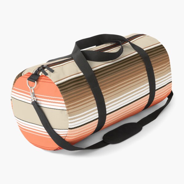 Item preview, Navajo White, Burnt Orange and Brown Southwest Serape Blanket Stripes designed and sold by Artefficient.