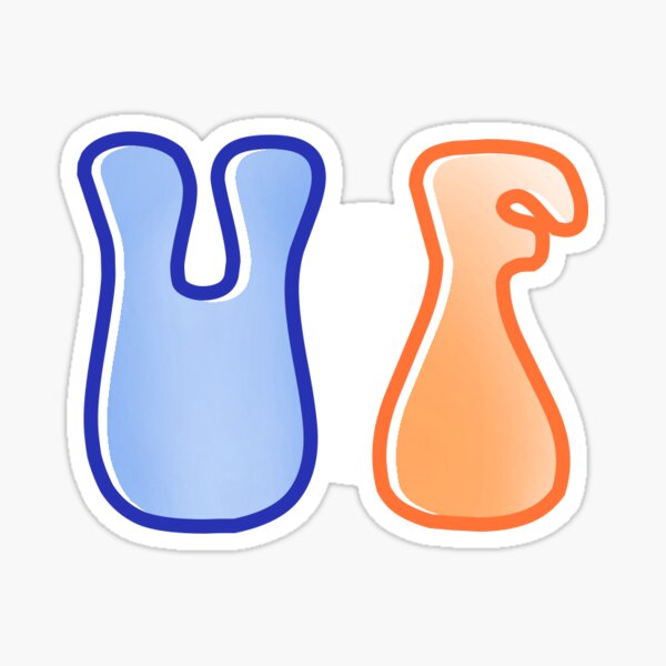 Item preview, Blue and Orange UF designed and sold by sophia-.