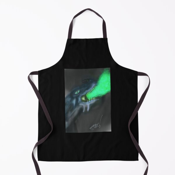Item preview, Green flamed Dragon designed and sold by Mini Mia Art .