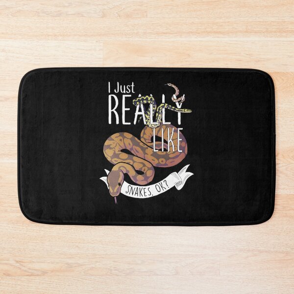 Item preview, I Just Really Like Snakes, OK? designed and sold by Clara Hollins.