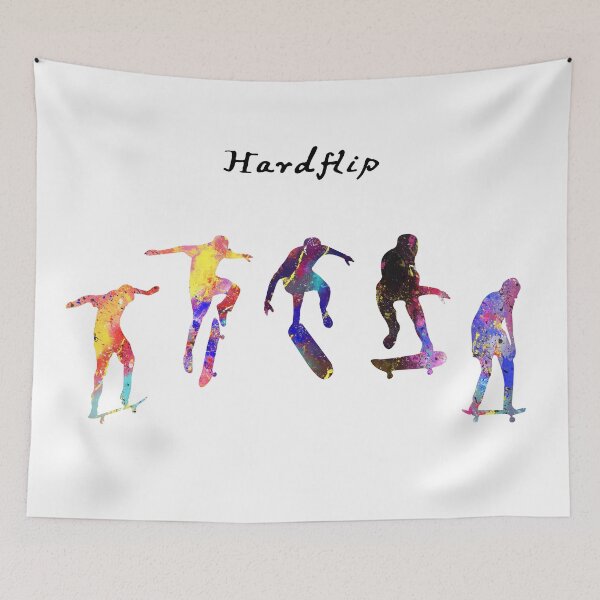 Item preview, Hardflip Quote Art Design Inspirational Motivati designed and sold by vividpixelusa.